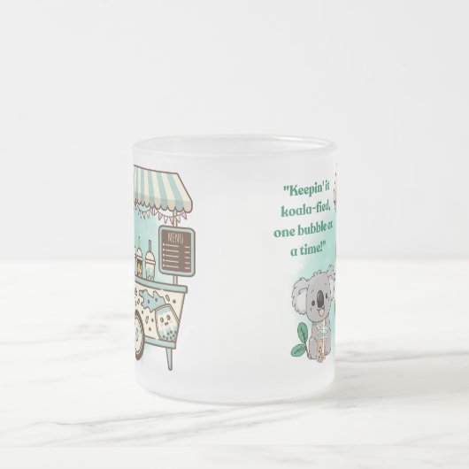 Keip Kohala - quote Matglas Koffiemok (Center)