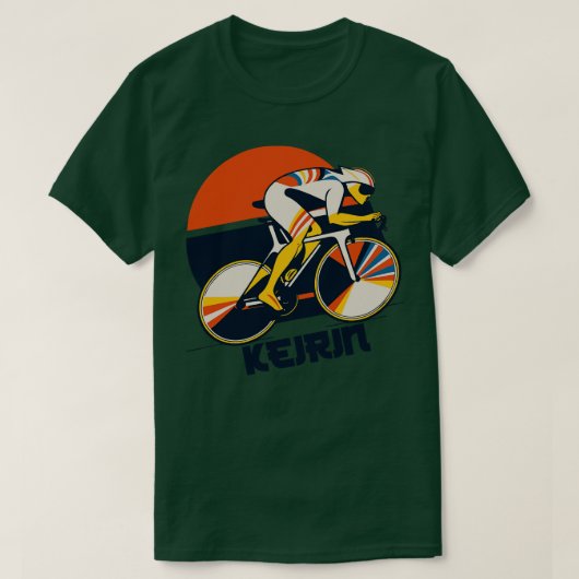 Keirin Fietsen 1 T-shirt (Design voorkant)
