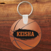 Keisha Grunge Basketball Sleutelhanger / Key Ring (Voorkant)