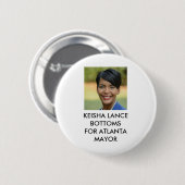 KEISHA LANCE BOTTOMS FOR ATLANTA MAYOR BUTTON (Voorkant /achterkant)