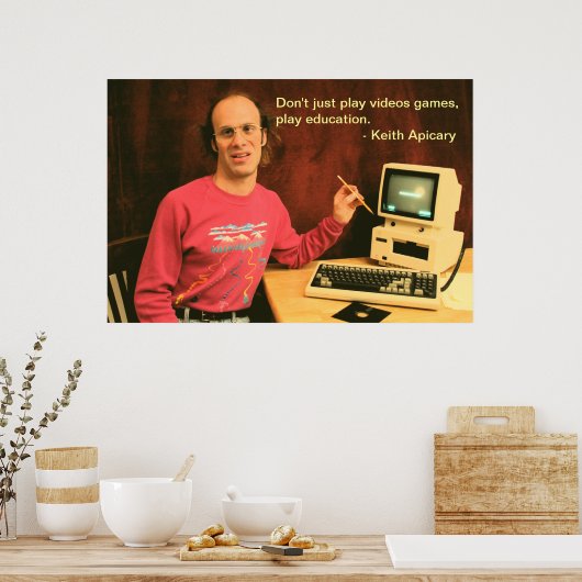 Keith Apicary Education poster (Keuken)