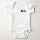 Keith Baby Naam, Romper (Voorkant)