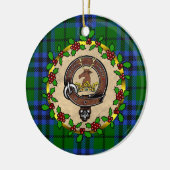 Keith Clan Badge & Tartan Persoonlijke mas Keramisch Ornament (Links)