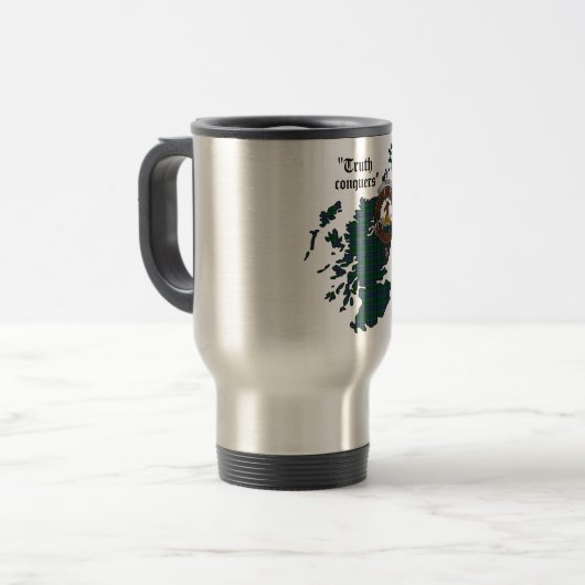 Keith Clan Badge Travel Mug Reisbeker (Voorkant links)
