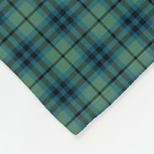 Keith Clan licht groen en blauw oud tartan Fleece Deken