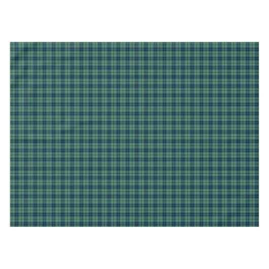 Keith Clan licht groen en blauw oud tartan Tafelkleed (Voorkant (Horizontaal))