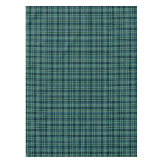 Keith Clan licht groen en blauw oud tartan Tafelkleed (Voorkant)