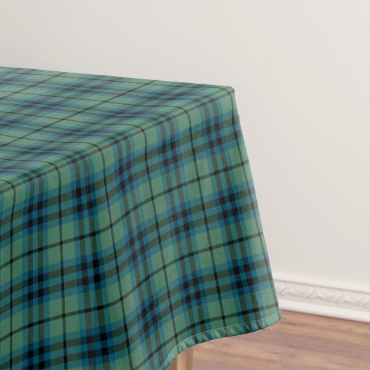 Keith Clan licht groen en blauw oud tartan Tafelkleed (Voorbeeld)