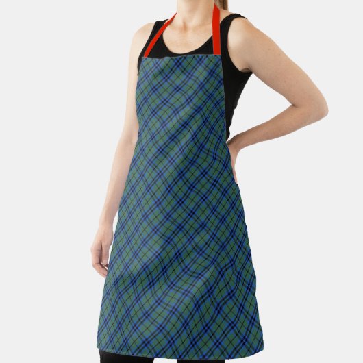 Keith Clan Scottish Tartan Plaid Pattern Schort (Insitu)
