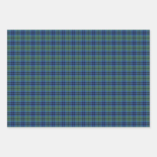 Keith Clan Scottish Tartan Pset Pattern Inpakpapier Vel (Voorkant 2)