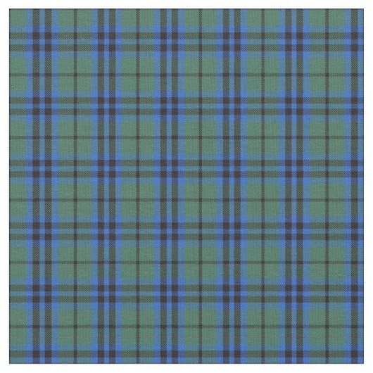Keith Clan Scottish Tartan Pset Pattern Stof (Close Up)