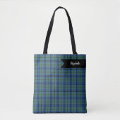 Keith Clan Scottish Tartan Pset Pattern Tote Bag (Voorkant)