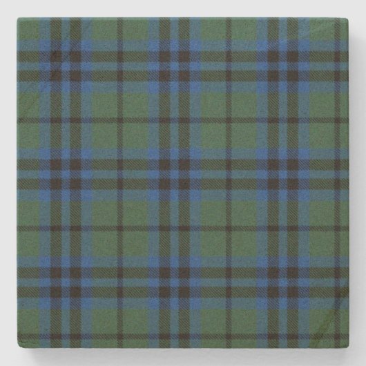 Keith Clan Tartan Pset Stone Onderzetter (Voorkant)