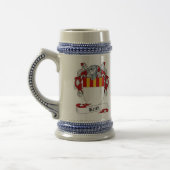 Keith Coat of Arms Stein - Family Crest Bierpul (Links)