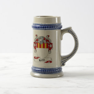 Keith Coat of Arms Stein - Family Crest Bierpul