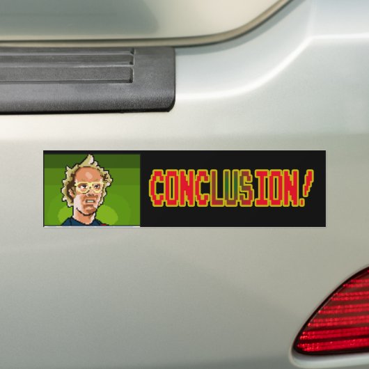 Keith Conclusion Bumpersticker (Op auto)