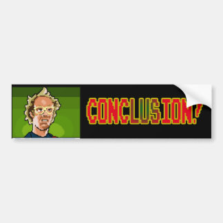 Keith Conclusion Bumpersticker