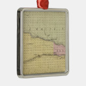 Keith County, Nebraska Metalen Ornament (Rechts)