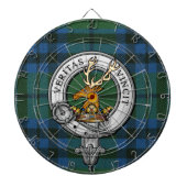 Keith Crest en Tartan Dartbord (Voorkant)