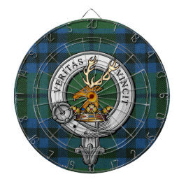Keith Crest en Tartan Dartbord