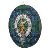Keith Crest en Tartan Dartbord (Voorkant Rechts)