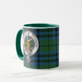 Keith Crest en Tartan Mok (Voorkant links)