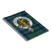 Keith Crest en Tartan Notitieboek (Rechterzijde)