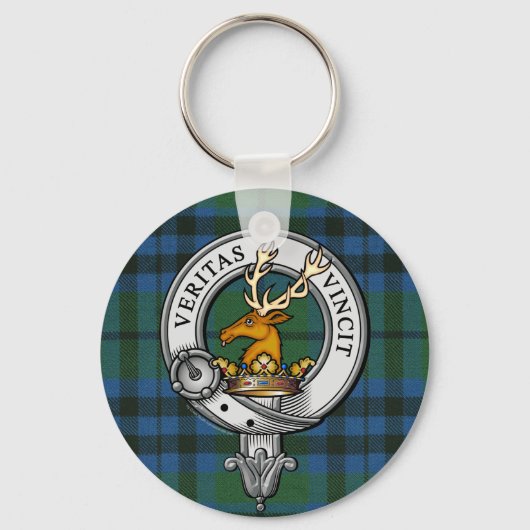 Keith Crest en Tartan Sleutelhanger (Voorkant)