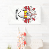 Keith Family Crest Coat of Arms Spandoek (Insitu)