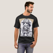Keith Haring Style Wizard T-shirt (Voorkant volledig)