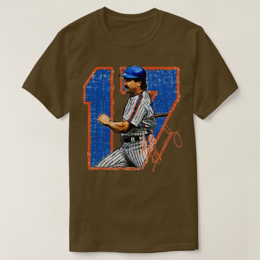 Keith Hernandez New York M Game T-shirt (Design voorkant)