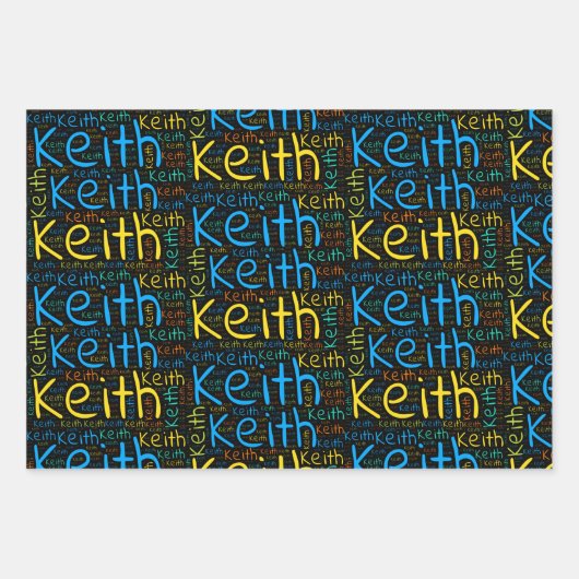 Keith Inpakpapier Vel (Voorkant 3)