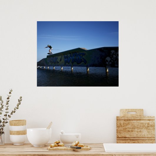 Keith Lidberg Poster (Keuken)