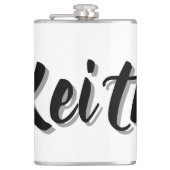 Keith Mannennaam, Heupfles (Voorkant)