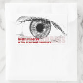 Keith Morris & de Crooked Numbers stickers (Tas)