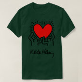 keith pijn haring 2 Baseball TShirt (Design voorkant)