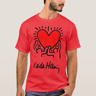 keith pijn haring 2 Pin T-shirt