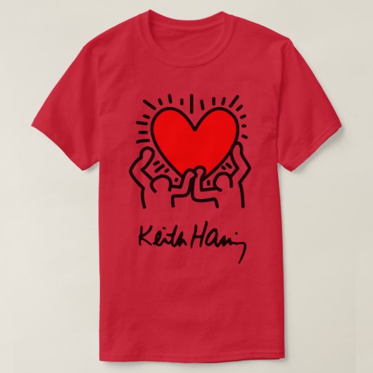 keith pijn haring 2 TShirt 1 (Design voorkant)