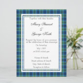 Keith Scottish Wedding Invitation Kaart (Staand voorkant)