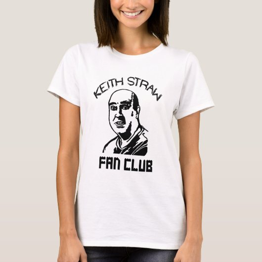 Keith Straw Fan Club T-shirt (Voorkant)