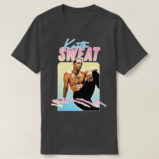 Keith Sweat 90s Stijl T-shirt (Design voorkant)