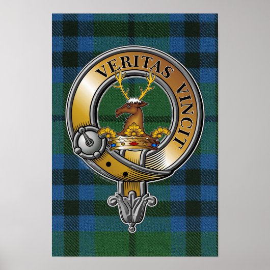 Keith Tartan & Badge Poster (Voorkant)