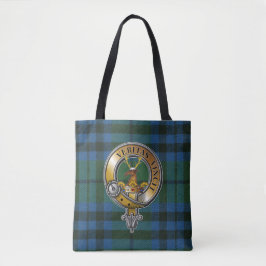 Keith Tartan & Badge Tote Bag