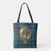 Keith Tartan & Badge Tote Bag (Achterkant)