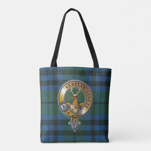 Keith Tartan & Badge Tote Bag (Achterkant)