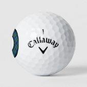 Keith Tartan Clan Pset Golf Balls Golfballen (Logo)