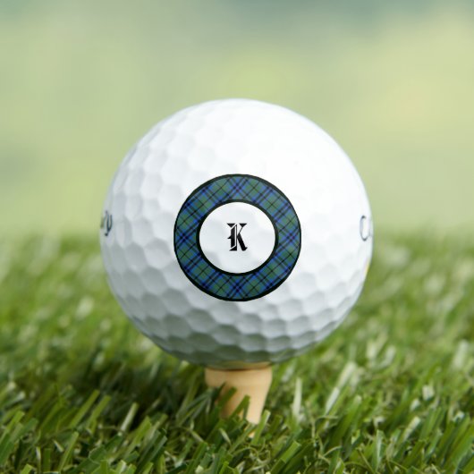 Keith Tartan Clan Pset Golf Balls Golfballen (Insitu Shirt)