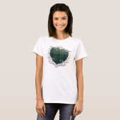 Keith Tartan Heart T-shirt (Voorkant volledig)