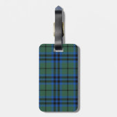 Keith Tartan Pset Bagagelabel (Achterkant verticaal)