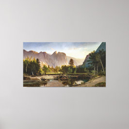 Keith Yosemite Valley Painting Canvas Afdruk